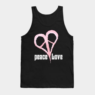 Peace and love Tank Top